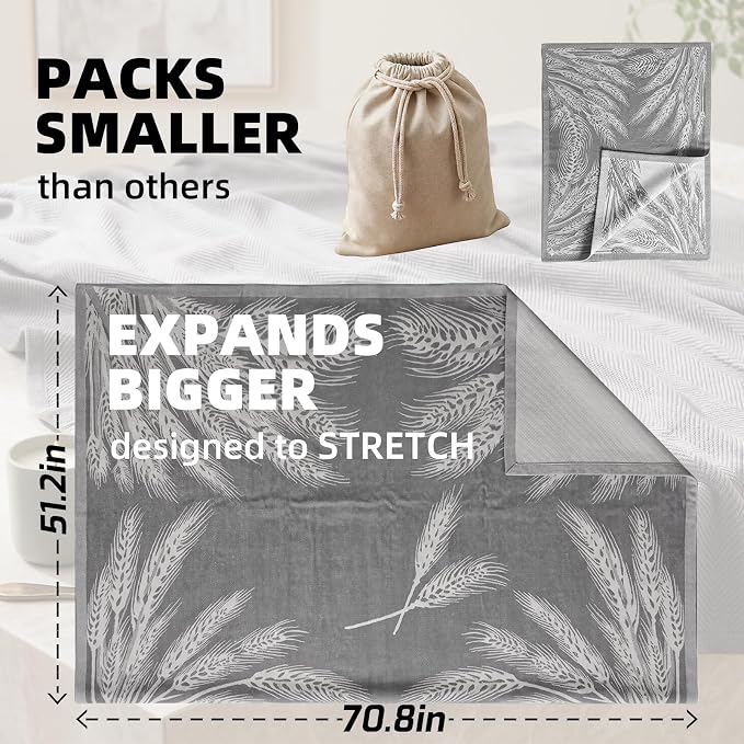 Travel Blanket Airplane - Ultra Soft & Lightweight Knit Design Compact Airplane Blanket,53x72 Inch,Stylish Travel Shawl Wraps for Flights,Office,Home Use,Travel Essentials & Gifts - Image 6