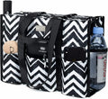 TOPDesign Utility Water Resistant Tote Bag with 13 Pockets, Top Zipper Closure & Thick Bottom Support, for Working Women by TOPDesign