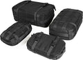 4 Set Tactical Packing Cubes ，Compressible Mesh Duffle Storage Bag,Portable Edc Molle Pouch Organizer. by CASONMMAX