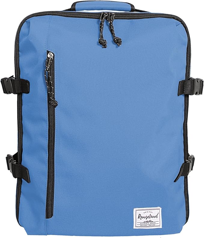 Small Carry-on Backpack Flight Approved Lightweight Casual Laptop Backpack MacBook Pro 16 Travel Gym Sport Daypack, Light Blue by Rangeland