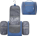 Narwey Hanging Toiletry Bag for Women Travel Makeup Bag Organizer Toiletries Bag Men for Cosmetics Essentials Accessories (Large, Navy Blue) by Narwey