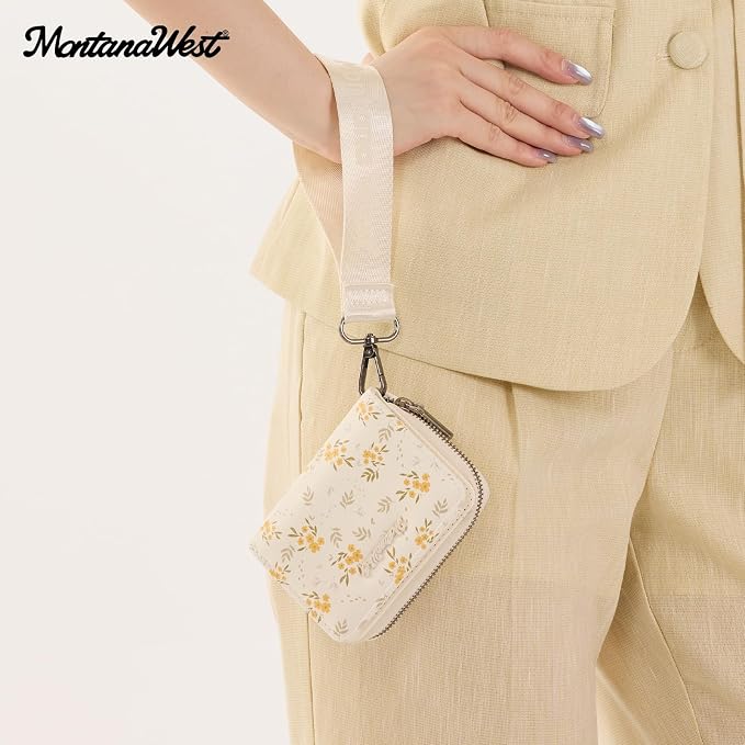 Montana West Small Wallet for Women Female Ladies with a Detachable Wristlet Womens Wallet with Rfid Blocking Lining Minimalist Lightweight & Easy to Carry - Image 4
