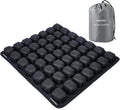 Sodurue Travel Cushion, Airplane Seat Cushion for Long Flights | Built in Inflatable Air Pump, Tailbone Pain Relief Cushion, Suitable for Air Travel,Office,Car,etc, 49 Inflatable Airbags by Unknown