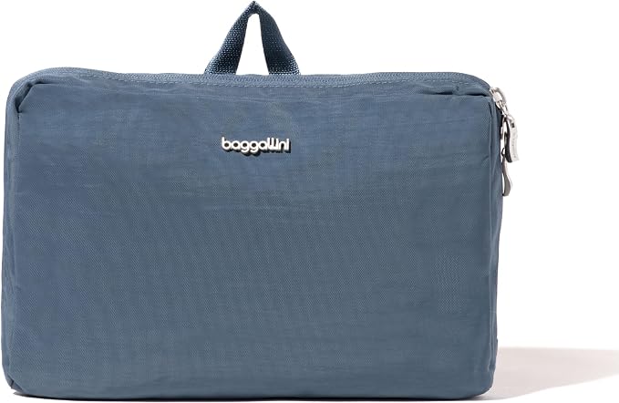 Baggallini Carryall Expandable Lightweight Travel Tote 22" Packable Folding Compact Nylon Washable Weekender w/Luggage Sleeve - Image 16