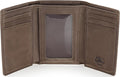 Stealth Mode Trifold Leather Wallet for Men with RFID Blocking (Taupe) | Top Grain Napa Leather, 9 Card Slots, ID Window, Gift Box – Gift for Dad, Husband, or Son by StealthModeWallets