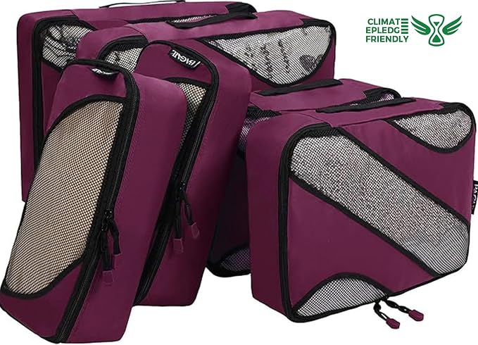 BAGAIL 6 Set Packing Cubes,Travel Luggage Packing Organizers - Image 4