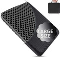 Seat Cushion, Gel Seat Cushion for Long Sitting– Back, Sciatica, Tailbone Pain Relief Pad, 19in Seat Pad for Car, Office Chair, Wheelchair, Soft Support for Long Trips | Tailbone Pain Relief Pad, 19in Seat Pad for Car, Office Chair, Wheelchair, Soft Su... by AirllantryHome