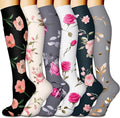 WITHYOU Compression Socks 15-20 mmHg is Best Athletic for Men & Women Running Flight Travel Nurses Pregnant by WITHYOU