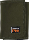 Timberland PRO Men's Cordura Nylon RFID Trifold Wallet with ID Window by TimberlandPRO