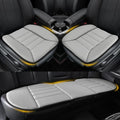 kingphenix 3-Piece Memory Foam Car Seat Cushion Set for Driving Comfort | 2 Front Seat Cushions and 1 Rear Bench Pad, 1.2-Inch Memory Foam, Non-Slip Bottom for Sedan, SUV, Truck and Van, Brown by kingphenix
