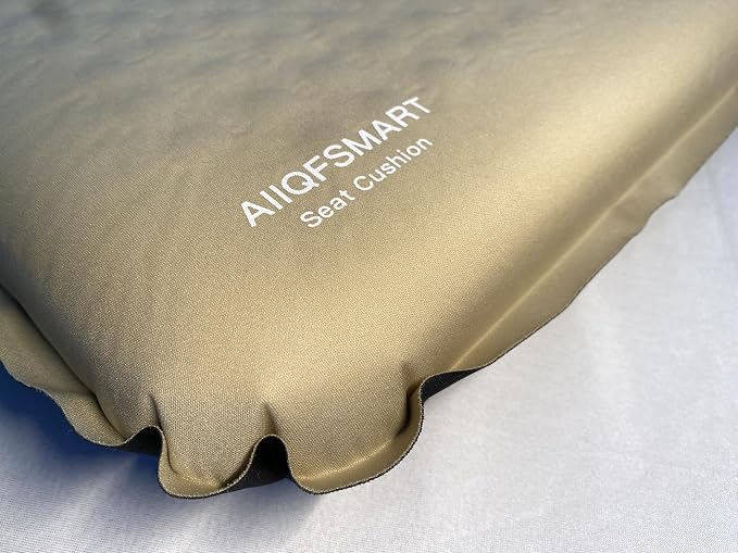 Inflatable Stadium Seat Cushion,Memory Foam for Long Flights Airplane Travel Camping Hiking Home Office Bleacher Backpacking Climbing Outdoor Indoor - Image 8
