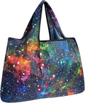 allydrew Large Foldable Tote Nylon Reusable Grocery Bags by allydrew