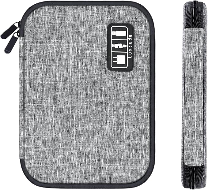Cord Organizer Bag, Travel Cable Organizer Bag, Electronic Organizer Travel Case for Chargers and Cords, Tech Bag & Charger Case, Flying Essentials for Electronics Items/USB,etc - Image 8