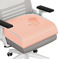TranquilRelax 2XL Memory Foam Seat Cushion for Office Chair, 3.7-Inch, Pink | Medium-firm Support for Long Sitting, Washable Mesh Cover, Non-slip Base, Perfect for Car Seats & Short Drivers by Unknown