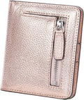 Small Leather Wallet for Women, Ladies Credit Card Holder RFID Blocking Women's Mini Bifold Pocket Purse by AINIMOER