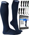 SB SOX Compression Socks for Men & Women (15-20mmHg) | Best Compression Socks for Flying, Medical, Sports, Wide Calf Fit, Pregnancy, and Daily Wear by SBSOX
