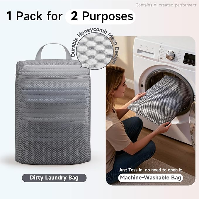OlarHike 9 Set Packing Cubes for Travel,Gifts for Women Mom,Anti-Tearing Suitcase Organizer,with Over 1000 pcs Mesh Holes,Vacation Essentials & Accessories for Cruise Ship - Image 6