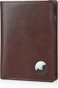 Polare Leather AirTag Passport Holder RFID Blocking Travel Bifold Wallet | Luxury Napa Cowhide Leather, AirTag Slot, Vintage Passport Cover Case, International Travel Wallet, Coffee by polareoriginal