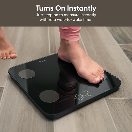 Wyze Scale S Smart Scale for Body Weight & Fat, Bluetooth, 400 lbs, Black | Tracks 12 metrics, Baby/Pet Mode, Sync with Fitness Apps, Heart Rate Tracking, Smart User Recognition, Unlimited Sharing - Image 7