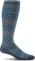 Sockwell Women's Chevron Moderate Graduated Compression Sock by Sockwell