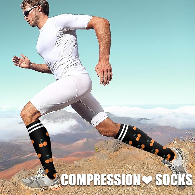 3 Pack Medical Compression Sock-Compression Sock For Women and Men Circulation -Best for Running,Nursing,Athletic Sports - Image 4