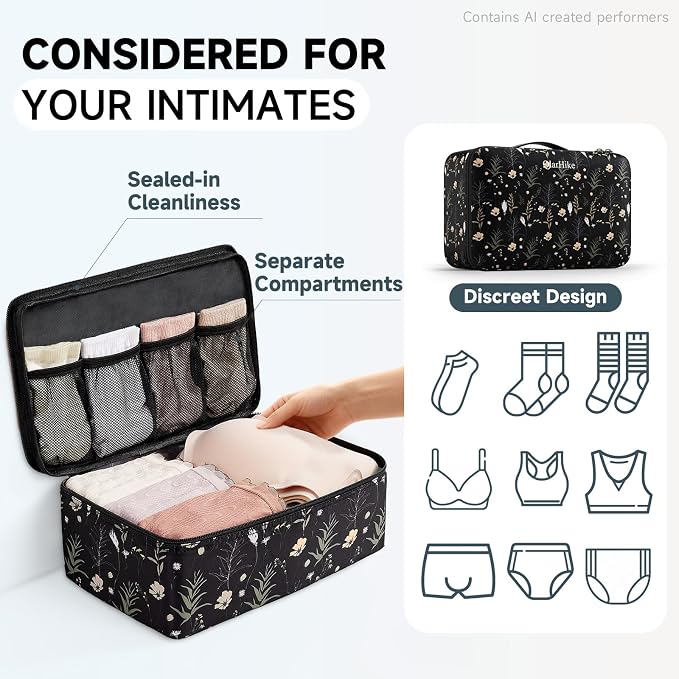OlarHike 9 Set Packing Cubes for Travel,Gifts for Women Mom,Anti-Tearing Suitcase Organizer,with Over 1000 pcs Mesh Holes,Vacation Essentials & Accessories for Cruise Ship - Image 5
