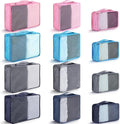Tudomro 12 Pcs Large Packing Cubes Luggage Organizers for Suitcase Mesh Travel Organizer Bags Travel Packing Organizers for Traveling Camping Hiking by Tudomro