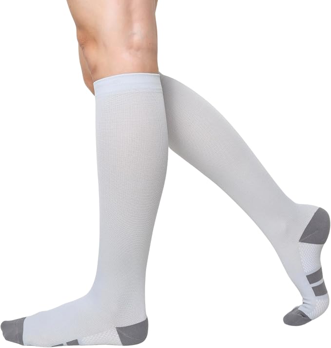Compression Socks for Men and Women, 20-30 mmHG, Graduated Compression for Flight, Travel, Sports, Pregnancy, Running by Votprof