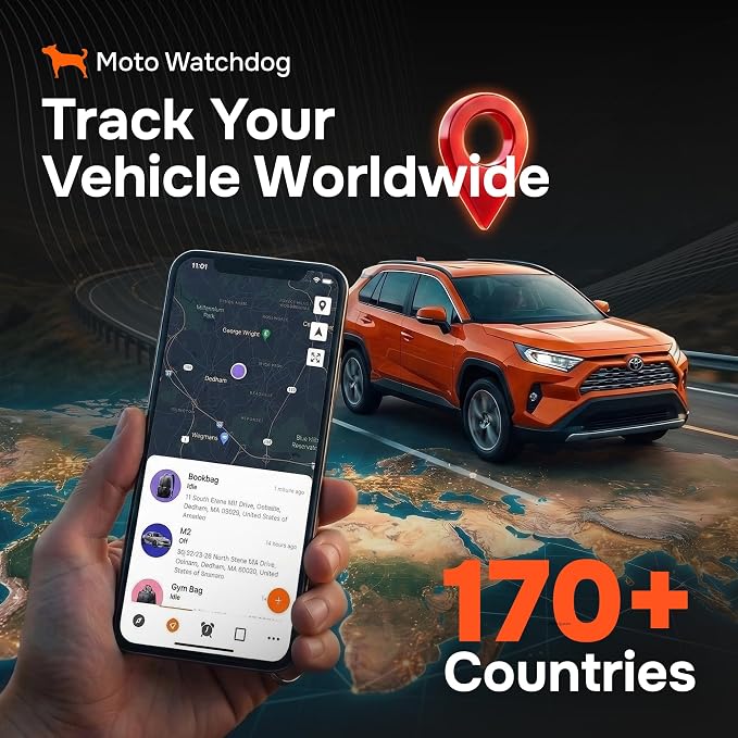 GPS Tracker for Vehicles, No Subscription, No Monthly Fee | Real-Time Location, Mileage Tracking, Speeding Monitoring, Route History, Geofence, Geofence, OBD, for Fleets & Families - Image 9