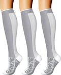 CHARMKING Compression Socks for Women & Men Circulation (3 Pairs) 15-20 mmHg is Best Support for Athletic Running Cycling by CHARMKING