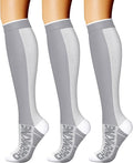 CHARMKING Compression Socks for Women & Men Circulation (3 Pairs) 15-20 mmHg is Best Support for Athletic Running Cycling by CHARMKING