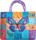 Women's Quilted Tote Bag – Lightweight Large Capacity Foldable for Travel | 20.87" L x 15.75" H by Unknown