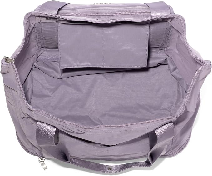 Baggallini Carryall Expandable Lightweight Travel Tote 22" Packable Folding Compact Nylon Washable Weekender w/Luggage Sleeve - Image 9