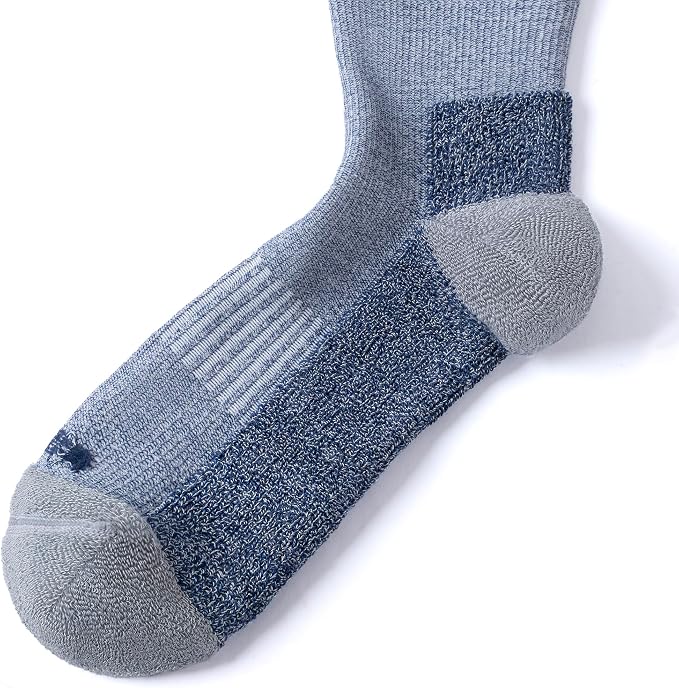 LEVSOX Bamboo Viscose Graduated Compression Socks for Women&Men - Cushioned Knee-High 15-20mmHg Support Socks - Image 6