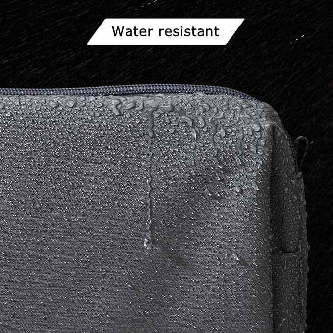 BAGSMART Toiletry Bag for Men, Travel Toiletry Organizer Dopp Kit Water-resistant Shaving Bag for Toiletries Accessories, Door Room Essentials,Grey-basic - Image 4