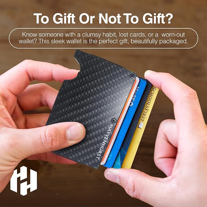 Wallet for Men - Slim RFID Blocking Metal Wallet with Cash Strap, Minimalist Front Pocket Credit Card Holder, Small Mens Wallet | Reinvented Design - Image 5