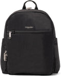 Securtex Anti-Theft Getaway Backpack - 9.4"x13"x5" Travel Safe Bag w/Locking Zippers, Slash-Resistant, RFID by baggallini