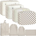 Packing Cubes for Travel - 8 Set Luggage Organizer Bags for Family, Mesh Breathable Packing Cubes for Suitcases Durable Travel Essentials Bags Set by YEEYAA