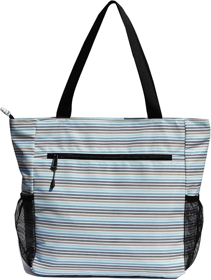 ESVAN Original Floral Water Resistant Large Tote Bag Shoulder Bag for Gym Beach Travel Daily Bags Upgraded - Image 8