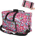 22" Foldable Large Travel Duffel Duffle Bag Sports Gym Tote Bag For Women Overnight Carryon Weekend Bag Shoulder Bag Water Resistant by Unknown