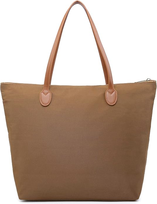 Water Resistant Light Weight Nylon Tote Bag Handbag - Image 3