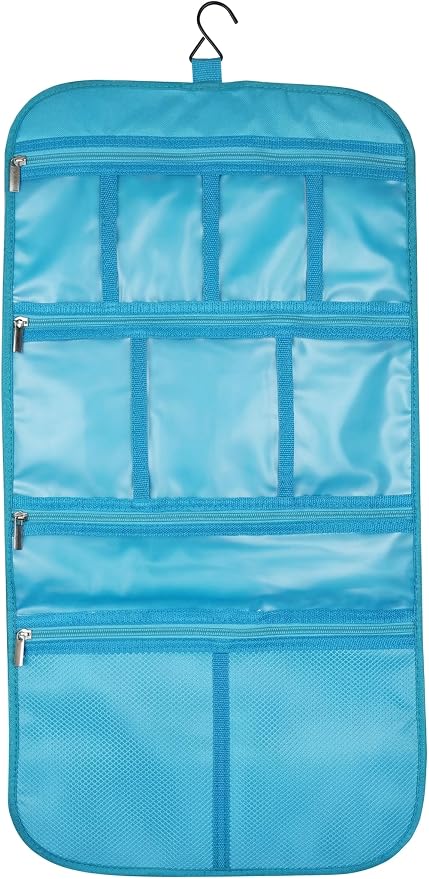 Freegrace Premium Hanging Toiletry Bag for Travel - Cosmetic, Jewelry, Toiletry, Makeup & Accessory Storage Organizer Bag, Large Size for Women & Men by Freegrace