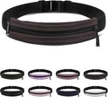 Fitgriff® Running Belt V2 for Men & Women - Slim Fanny Pack, Phone Holder for Jogging, (Fits All Cell Phones) - Money Belt, Runners Waist Pouch (Brown, One Size (Waist 24.4 – 43.3 inches)) by FITGRIFF
