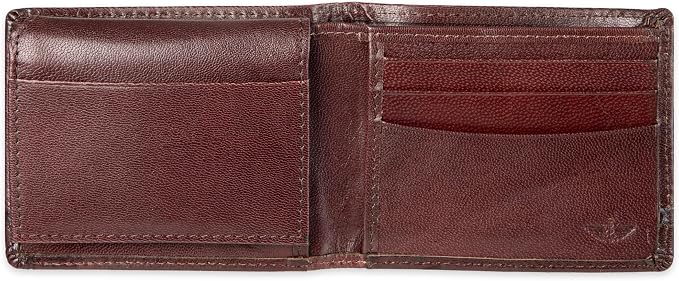 Dockers Men's Bifold Leather Wallet - Thin Slimfold RFID Blocking Security Smart Extra Capacity - Image 4