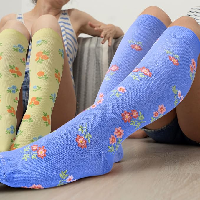 LEVSOX Compression Socks Women and Men, 20-30mmHg, Best for Nurses, Travel, Pregnancy - Image 2