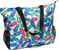 ESVAN LARGE BEACH BAG Water Resistant Lightweight 20 inch Women Oversize Tote Bag for Gym Beach Travel Pool Yoga Nurse by ESVAN