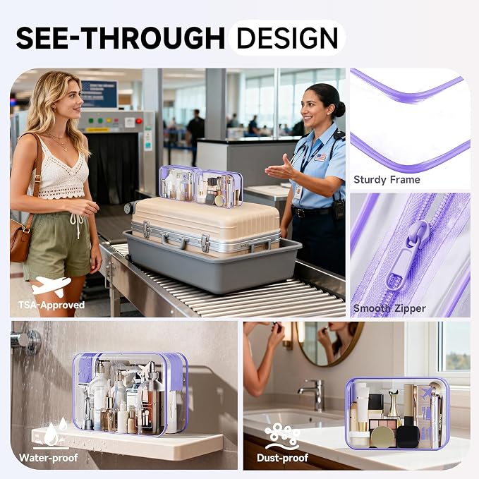 OlarHike 11 Set Packing Cubes for Travel, Gifts for Women Mom,Anti-Tearing Suitcase Organizer with Over 1000 pcs Mesh Holes,Vacation Essentials & Accessories for Cruise Ship - Image 3