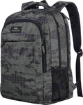 MATEIN Travel Computer Backpack, 15.6 Inch Sturdy College Laptop Bookbag | Lightweight Water Resistant, Anti Theft Back Pocket, Carry On Personal Item Bag, Casual Daypack Gift for Women Men by MATEIN