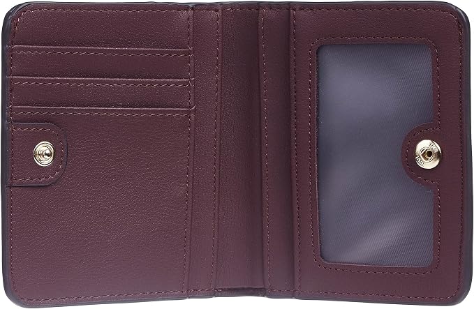 Gostwo Small Wallet for Women, Slim Bifold Credit Card Holder, Compact RFID Blocking Cash Wallet, Billfolds Thin Leather Zipper Pocket, Mini Wallet Gift for Ladies Teen Girls Travel with ID Window - Image 4