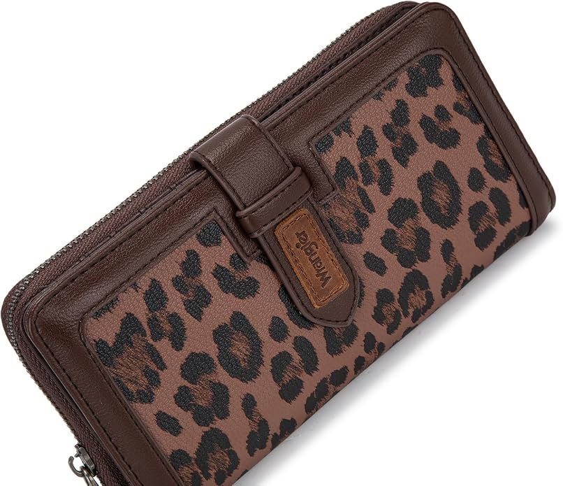 X Wrangler Women's Wallets Bifold Wristlet Wallets for Women Large Capacity Credit Card Wallet with ID Window - Image 3